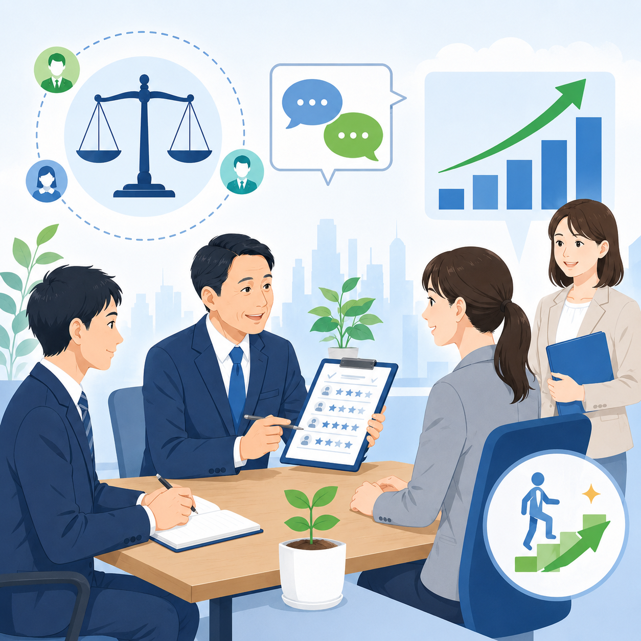 3. 公平な評価制度の構築
