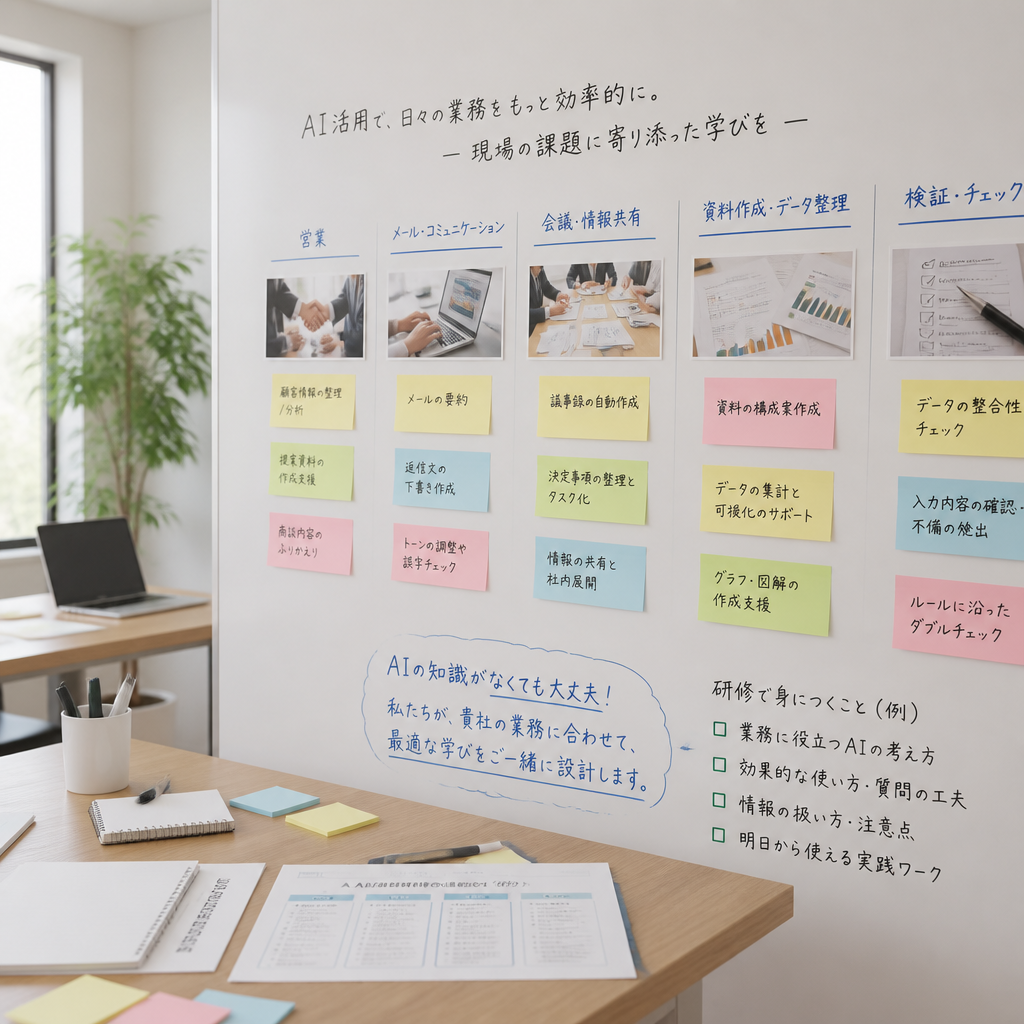 管理部門におけるAIの役割